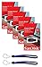 SanDisk Cruzer Blade 8GB (5 Pack) SDCZ50-008G USB 2.0 Flash Drive - Five Pack Retail Packs Bundle with(2) Everything But Stromboli Lanyards