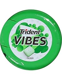 Trident Vibes Spearmint Rush Sugar Free Gum, 40 Count
