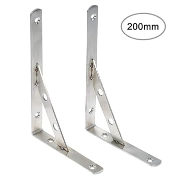 KKmoon 2Pcs Soporte Triangular Soporte de Soporte Triangular de ...