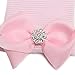 WILLTOO Newborn Lovely Soft Cute Hat Bow Baby Girl Hospital Beanie Hat (F)