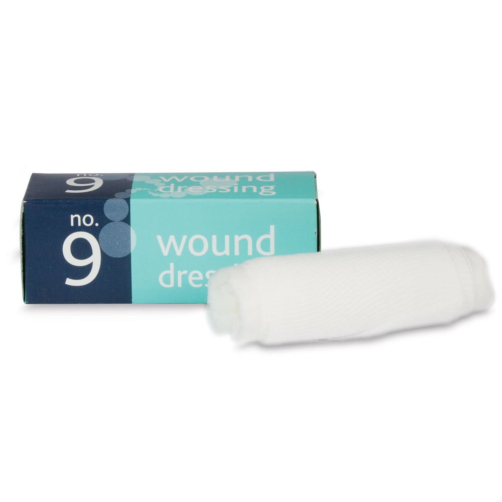 Reliance Medical 9 No. Dressing Wound - Ideal for Injuries and Emergencies, Sterile Wound Dressing, For Workplace, Sports and Home Environment, Boxed Pack of 10