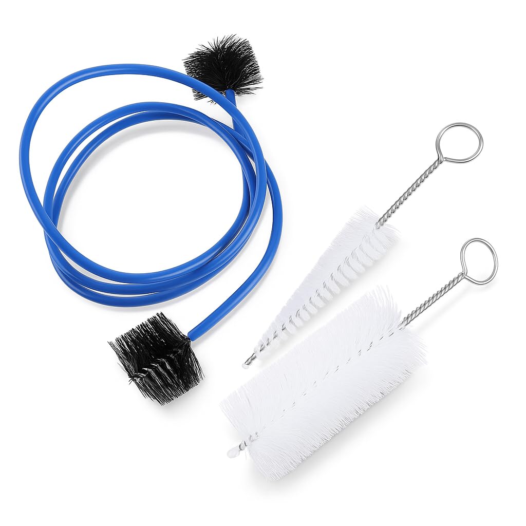 Trumpet Cleaning Kit, Cleaning Brush Trumpet Cleaning Kit Mouthpiece Brush Valve Brush Flexible Brush Musical Instrument Maintenance Care Accessory