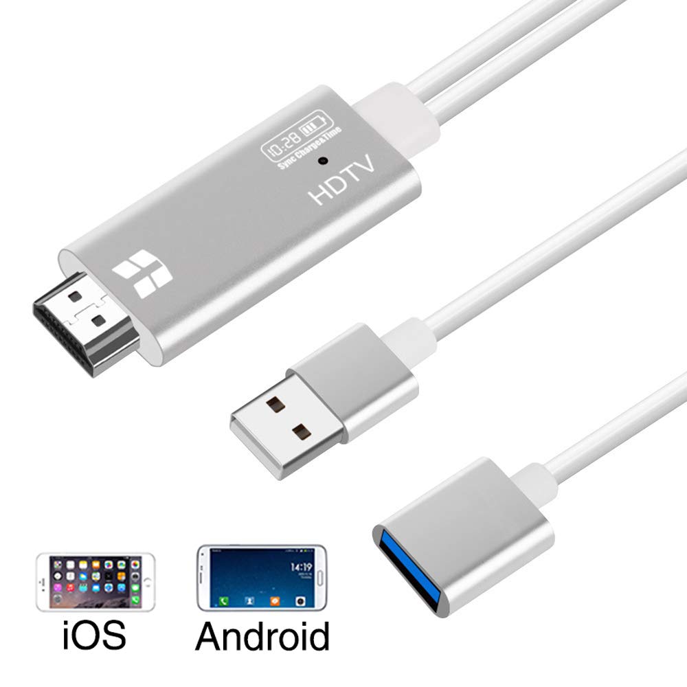 USB Digital AV HDMI Cable Adapter For iPhone iPad Amazon.co.uk