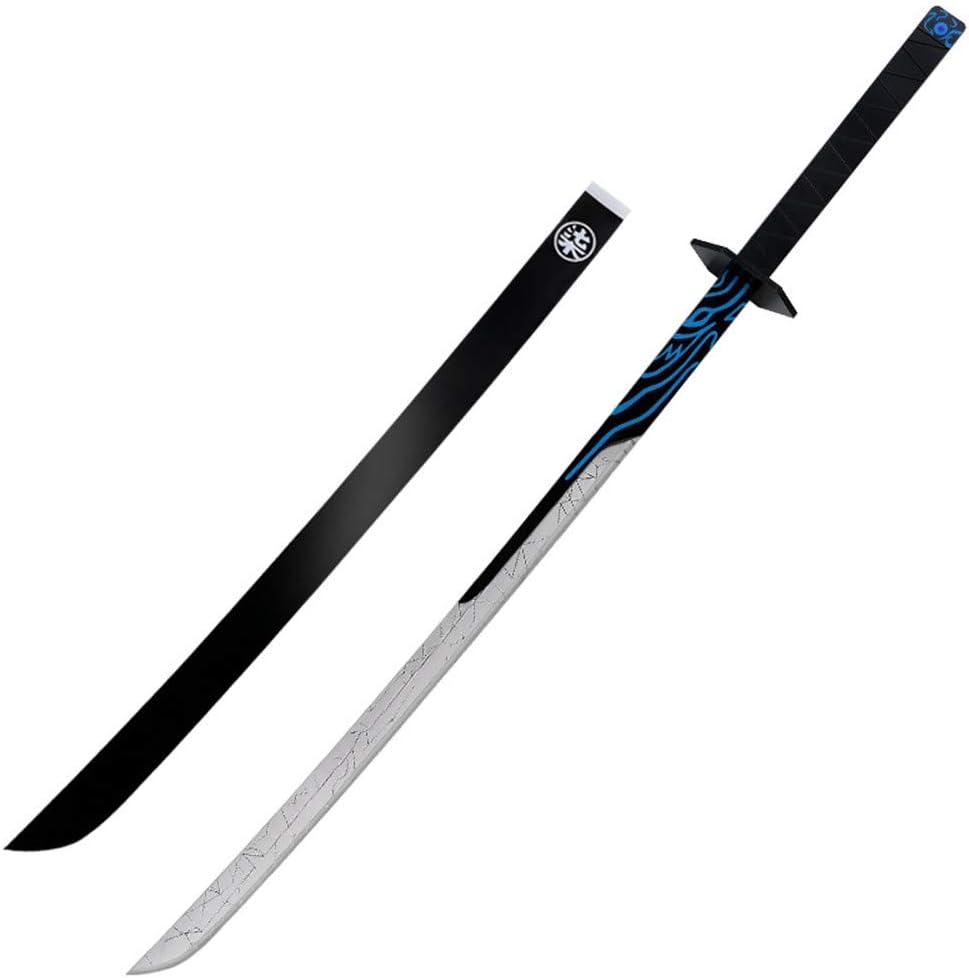 damdos Halloween Cosplay Prop Assassins Creed 567 Sword Hitman Killer Seven Aqi Swords Knife PU Foam Weapons Birthday Gifts Demon Slayer Kimetsu no Yaiba Kamado Tanjirou (Blue) : Sports & Outdoors