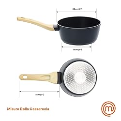 MasterChef Non Stick Saucepan for Induction Hobs