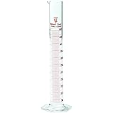 213I14 Karter Scientific 500ml Glass Graduated Cylinder, Single Metric Scale