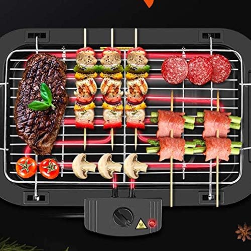 review CXD Stand Electro Barbecue Garden Table BBQ Grill, Camping Electro Temperaturregler Heat Reflector Standing Feet Grill Area Including Windscreen Electrically,1