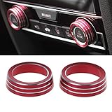 Xumeili 2x Aluminum Ring Knob Trim Cover For