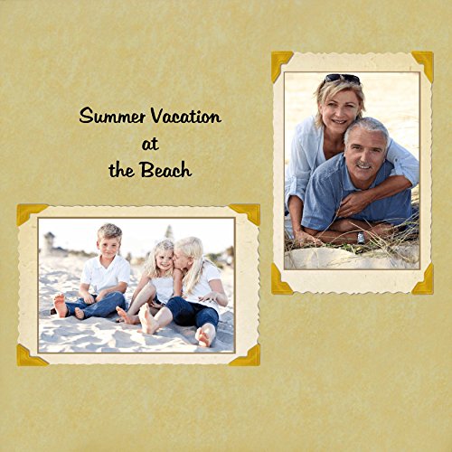 200 Gold Parchment 65lb Cover Weight Paper - 5" X 7" (5X7 Inches) Photo|Card|Frame Size - Printable Cardstock Colored Sheets Old Parchment Semblance