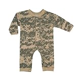 Long Sleeve / Leg, Camo, One-Piece, Infant