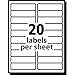 Avery Printable Address Labels with Sure Feed, 1