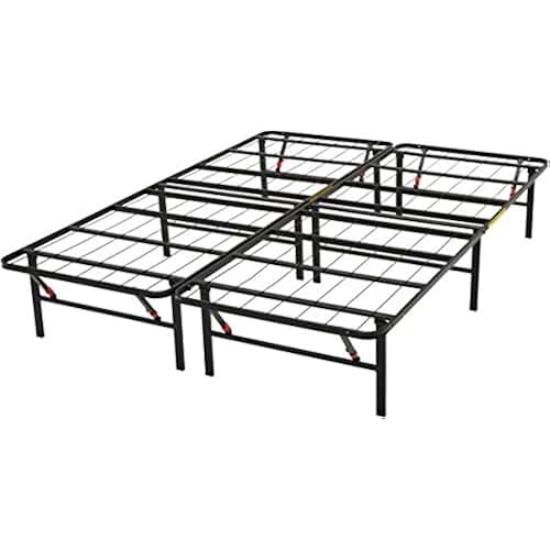 queen bed frame with wheels