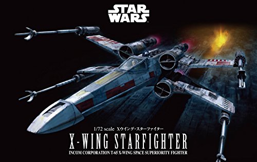 Bandai Hobby Star Wars 1/72 X-Wing Star Fighter Building Kit