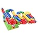 Kengadget Crazy Ball Marble Run Set - 73 Pieces, 4 Marbles