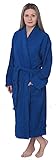 Womens 100% Cotton Shawl Collar Robe Terry Cloth