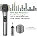 ARCHEER Dual Bluetooth Wireless Microphone, UHF Handheld Dynamic Microphone and Bluetooth Receiver with 1/4