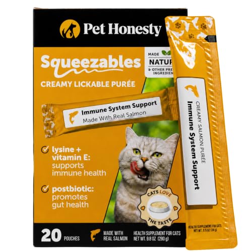 Pet Honesty L-Lysine Salmon Puree for Cats