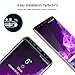 TAURI Screen Protector for Samsung Galaxy S9, [Alignment Frame] [Case Friendly] Tempered Glass Screen Protector - Black