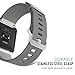 MoKo Fitbit Blaze Band, Soft Silicone Adjustable Replacement Sport Band Strap with Quick Release Pins for Fitbit Blaze Smart Fitness Watch, Wrist Length 5.90