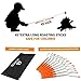 M MCIRCO Marshmallow Roasting Sticks,Set of 10 Pack 45?¡ã Telescoping Smores Skewers Hot Dog Extending Stainless Steel Forks for Camping, Campfire, Bonfire Kids
