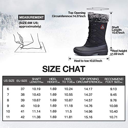 mysoft-Womens-Snow-Boots-Warm-Faux-Fur-Lined-Mid-Calf-Winter-Boots