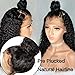 Lace Front Wigs 150% Density for Black Women Virgin Hair Wigs 13x6 Full Lace Frontal Wigs with Baby Hair Pre Plucked Natural Hairline (24 inch, 13x6 lace front wig)