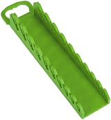 Sealey WR10HV Hi-Vis Green Spanner Rack Capacity 10 Stubby Spanners view 2