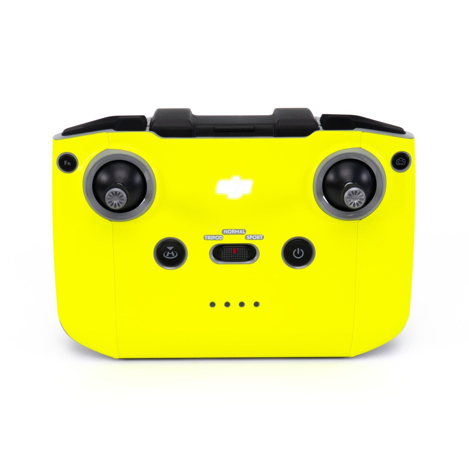 Wrapgrade Skin compatible with DJI Mavic Air 2 | Remote Controller (NEON YELLOW)
