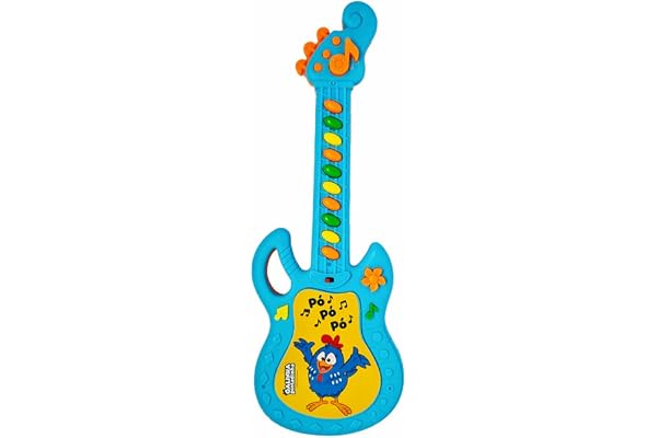 Galinha Pintadinha - Guitarra Eletrônica Da Pópó - Com Sons E Luzes - Yestoys