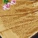 ShiDianYi 3 Feet 1 Yards-Gold-Sequin Fabric, by The Yard, Sequin Fabric, Tablecloth, Linen, for Xmas Decor (Gold)