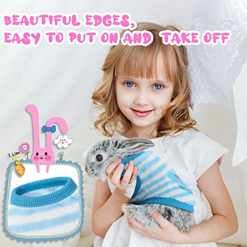 Geyoga 4 Pieces Pet Costume Rabbit Caterpillar Horse Strawberry Pet