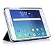 ProCase Folio Case Compatible for Galaxy Tab A 8.0 T350 P350 (Old Model), Slim Lightweight Hard Shell Standing Cover Case for 2015 Galaxy Tab A 8.0 inch SM-T350 Tablet -Black