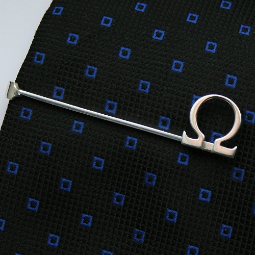 ZAUNICK Omega Tie Clip Sterling Silver