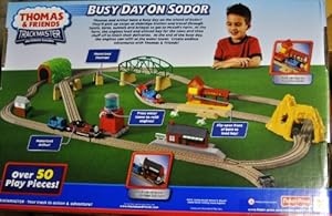 Amazon.com: Thomas & Friends Trackmaster Motorized Railway - Busy Day ...
