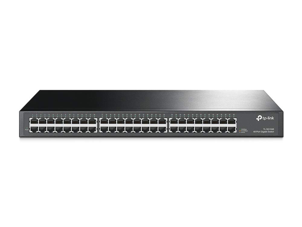 TP-Link TL-SG1048 V5.0 48-Port GB Switch, 1 HE 48.3 cm / 19 inch Rack V5