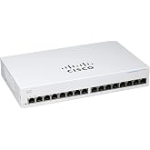Cisco Business CBS110-16T Unmanaged Switch | 16 Port GE | Limited Lifetime Protection (CBS110-16T-NA)