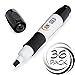 June Gold 36 Black Dry Erase Whiteboard Markers, Chisel Tip, Low Odor, Comfortable Grip & Vivid Lines