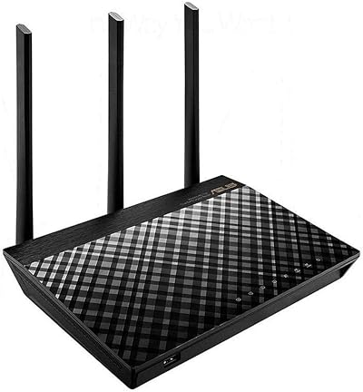 ASUS RT-AC66U B1 WiFi Router 1750Mbps Dual Band 802.11ac 3x3 MIMO 3000 sq ft