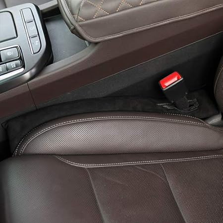 Amazon Kmmotors スウェード隙間クッション 2pセット ブラック シートベルト用品 車 バイク