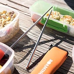 Roaming Cooking Reusable Travel Utensils with Case