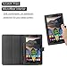 INFILAND Tab 3 Essential Case, Folio Premium PU Leather Stand Cover for Tab 3 Essential 7.0 7-Inch Tablet 2016 Release Only, Black