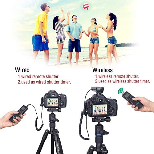 Wireless Shutter Intervalometer Timer Control with LCD and HDR for