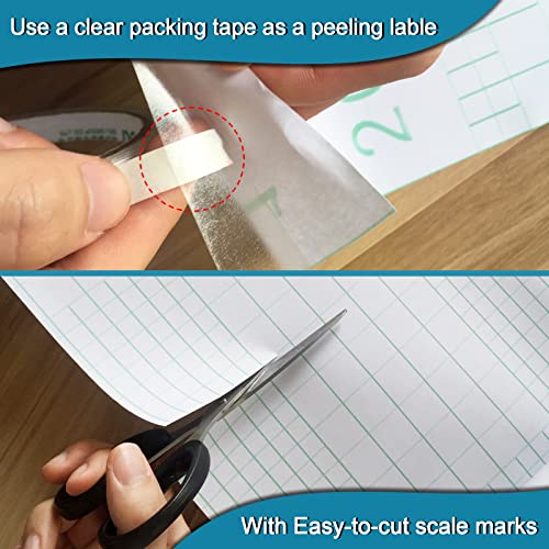 Clear Contact Paper Roll SelfAdhesive Wall Protector 15.7in X 32.8ft
