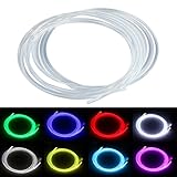 PMMA Optic Fiber Light Cable Side Glow Diameter for Fiber Optical Lighting Decoration 5M (0.31in)