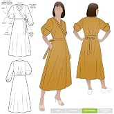 Style Arc Sewing Pattern - Millicent Wrap Dress (Sizes 04-16)