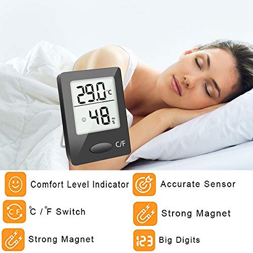 2 Hygrometer+Thermometer+Indicator+Temperature+Greenhouse