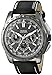 GUESS Men's U14501G2 Euro-Cool Black & Gunmetal Chronograph Watch
