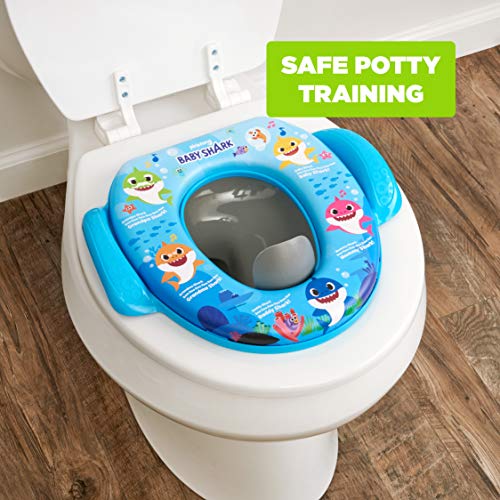 Nickelodeon Baby Shark "Sharktastic" Soft Potty Training Seat Soft