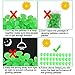 OBNZ Glow in The Dark Pebbles, 110 PCS Glow Pebbles Stone Rocks for Garden, Walkways, Driveway, Path, Fish Tank（Green）