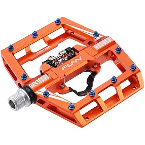 mountain bike pedals orange